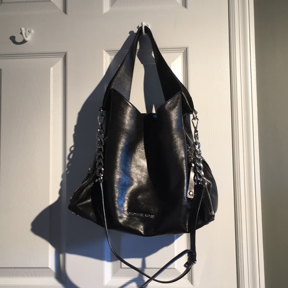 Michael Kors Black Leather Handbag
